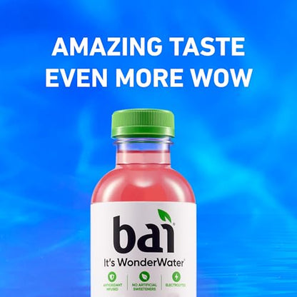 Bai Coconut Variety Pack, Antioxidant Infused Water Beverage, with Vitamin C and No Artificial Sweeteners, 18 fl oz bottles, 12 pack