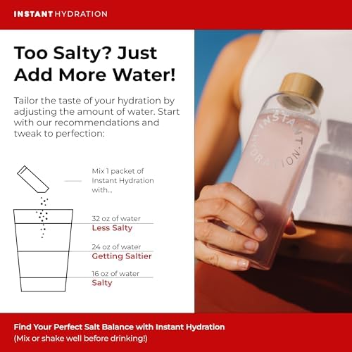 Instant Hydration Electrolytes Powder Packets - Raspberry Electrolyte Drink Mix - Zero Sugar - Keto, Vegan, Gluten-Free, Non-GMO - Boost Recovery, Brain Health, Muscle &amp; Tissue Support- 30 Sticks