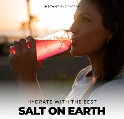 Instant Hydration Electrolytes Powder Packets - Raspberry Electrolyte Drink Mix - Zero Sugar - Keto, Vegan, Gluten-Free, Non-GMO - Boost Recovery, Brain Health, Muscle &amp; Tissue Support- 30 Sticks