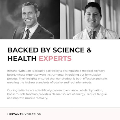 Instant Hydration Electrolytes Powder Packets - Raspberry Electrolyte Drink Mix - Zero Sugar - Keto, Vegan, Gluten-Free, Non-GMO - Boost Recovery, Brain Health, Muscle &amp; Tissue Support- 30 Sticks