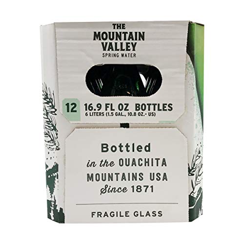 Mountain Valley Water, Water Spring, 33.8 Fl Oz, 12 Pack