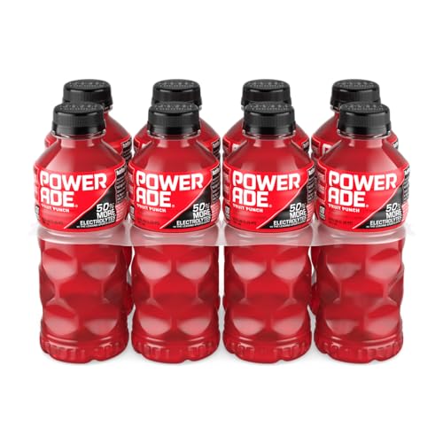 POWERADE Sports Drink Grape, 20 Ounce (Pack of 8)