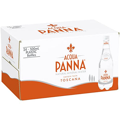 Acqua Panna Natural Spring Water, 33.8 Oz Plastic Bottles (12 Pack)