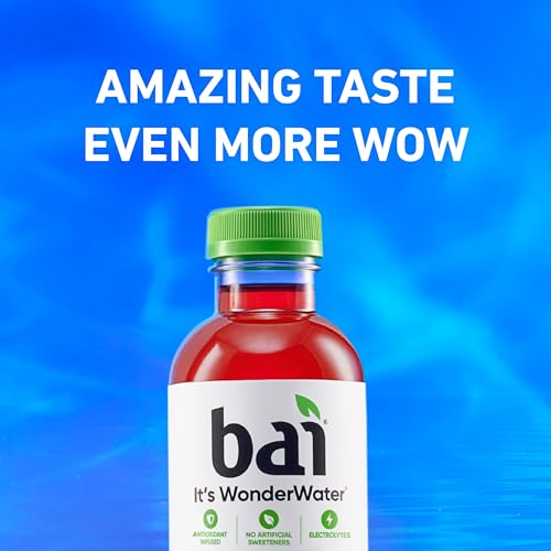 Bai Coconut Variety Pack, Antioxidant Infused Water Beverage, with Vitamin C and No Artificial Sweeteners, 18 fl oz bottles, 12 pack