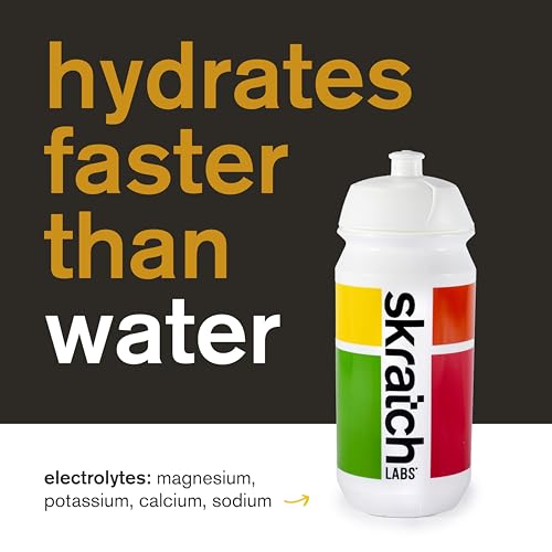 Skratch Labs Hydration Powder | Sport Drink Mix | Electrolytes Powder for Exercise, Endurance, and Performance | Lemon + Lime | 20 Servings | Non-GMO, Vegan, Kosher