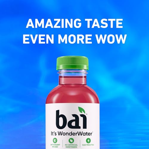 Bai Coconut Variety Pack, Antioxidant Infused Water Beverage, with Vitamin C and No Artificial Sweeteners, 18 fl oz bottles, 12 pack