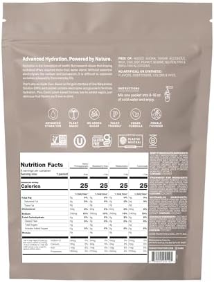 Cure Hydration | Plant-Based Electrolyte Drink Mix | No Added Sugar | FSA-HSA | Dehydration Relief Powder Made with Coconut Water | Non-GMO | Vegan | 8 Packets - Variety Pack