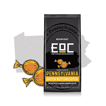 Eight O'Clock Coffee The Original Ground Coffee, Medium Roast, 32 Ounce (Pack of 1) - Sweet, Fruity, Well Balanced