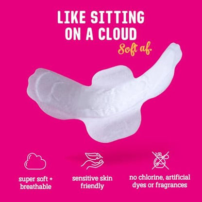 FLO - Organic Bamboo Pads, Day &amp; Night Combo Pack, 15 Count