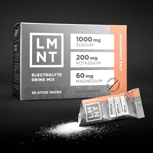 Drink LMNT Zero Sugar Electrolytes - Citrus Salt | Drink Mix | 30-Count