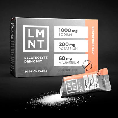 Drink LMNT Zero Sugar Electrolytes - Citrus Salt | Drink Mix | 30-Count