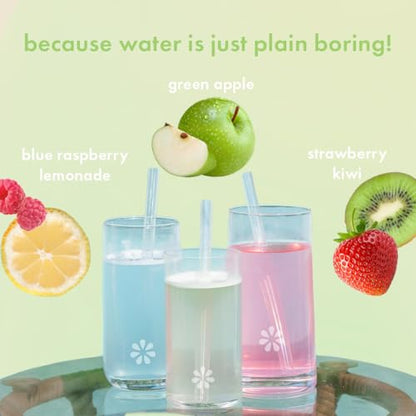 Boobie Hydromom Superfood Electrolyte Drink Mix, Blue Raspberry Lemonade | Refreshing Energy &amp; Hydration Boost for Mamas | On-The-Go &amp; Travel Essentials for Pregnancy, Lactation, &amp; Beyond, 15 Packets