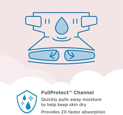 Amazon Brand - Mama Bear Plush Protection Diapers - Size 5, 31 Count, Hypoallergenic Premium Disposable Baby Diapers, White and Cloud Dreams