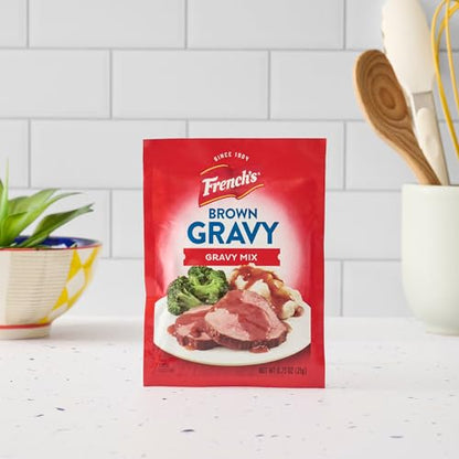 French's Brown Gravy Mix, 0.75 oz (Pack of 12)