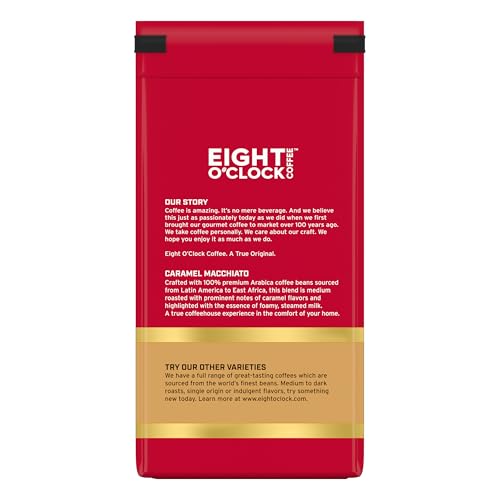 Eight O'Clock Coffee The Original Ground Coffee, Medium Roast, 32 Ounce (Pack of 1) - Sweet, Fruity, Well Balanced
