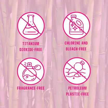 FLO - Organic Bamboo Pads, Day &amp; Night Combo Pack, 15 Count