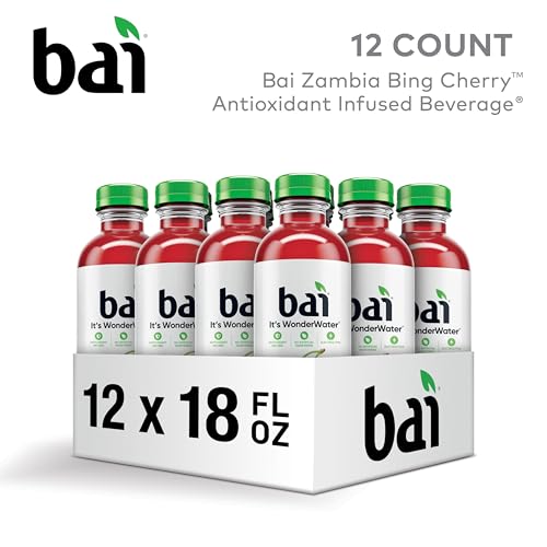 Bai Coconut Variety Pack, Antioxidant Infused Water Beverage, with Vitamin C and No Artificial Sweeteners, 18 fl oz bottles, 12 pack