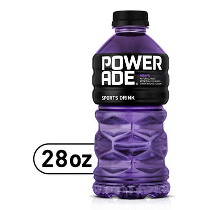 POWERADE Sports Drink Grape, 20 Ounce (Pack of 8)