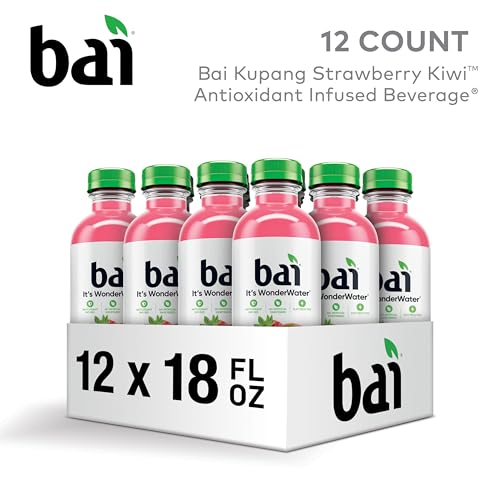 Bai Coconut Variety Pack, Antioxidant Infused Water Beverage, with Vitamin C and No Artificial Sweeteners, 18 fl oz bottles, 12 pack