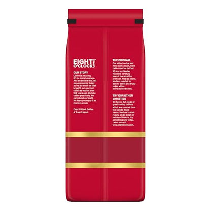 Eight O'Clock Coffee The Original Ground Coffee, Medium Roast, 32 Ounce (Pack of 1) - Sweet, Fruity, Well Balanced