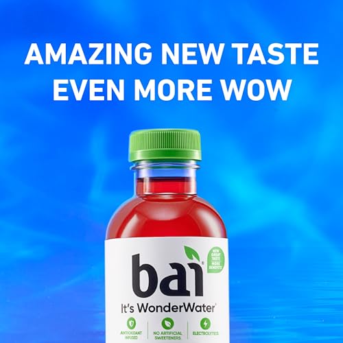 Bai Coconut Variety Pack, Antioxidant Infused Water Beverage, with Vitamin C and No Artificial Sweeteners, 18 fl oz bottles, 12 pack