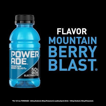 POWERADE Sports Drink Grape, 20 Ounce (Pack of 8)