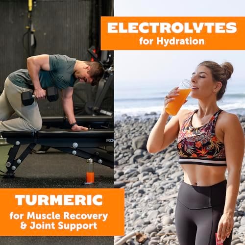 ZYN Electrolyte Drink Mix Hydration Packets, Electrolytes Powder, Hydration Packets w/Turmeric Curcumin, Vitamin C and D, Zinc, Hydrate Electrolyte Powder Packets for Wellness, Variety Pack of 24