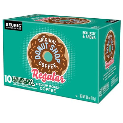 The Original Donut Shop Regular Keurig Single-Serve K-Cup Pods, Medium Roast Coffee, 72 Count