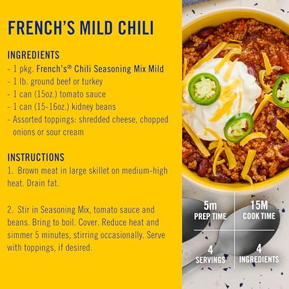 French's Brown Gravy Mix, 0.75 oz (Pack of 12)