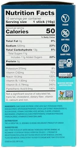 LIQUID IV Hydration Strwbry 10Ct Bx 5.64 OZ