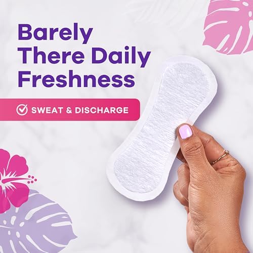 Always Daily Fresh Thin Liners, Regular Absorbency, Unscented Panty Liners, 162 Count