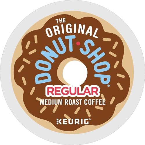 The Original Donut Shop Regular Keurig Single-Serve K-Cup Pods, Medium Roast Coffee, 72 Count