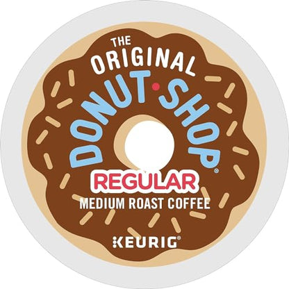 The Original Donut Shop Regular Keurig Single-Serve K-Cup Pods, Medium Roast Coffee, 72 Count