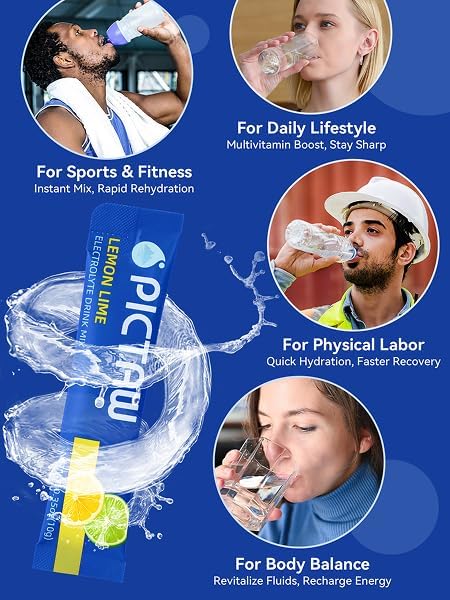 Electrolytes Powder Packets - Hydration Packets, Liquid Daily IV Hydrate Packets for Dehydration Relief and Rehydration Portable, Instant Electrolyte Drink Mix NonGMO 10.58oz 300g (Variety 30 Packets)