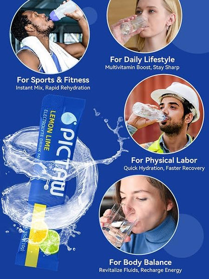 Electrolytes Powder Packets - Hydration Packets, Liquid Daily IV Hydrate Packets for Dehydration Relief and Rehydration Portable, Instant Electrolyte Drink Mix NonGMO 10.58oz 300g (Variety 30 Packets)