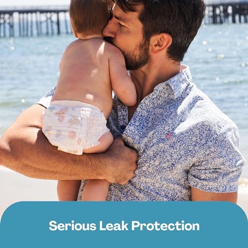 Hello Bello Premium Swim Diapers I Affordable and Eco-Friendly Disposable Swim Dipes for Babies and Kids I Size Medium