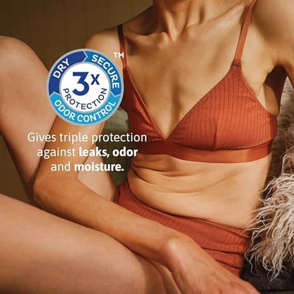 TENA Sensitive Care Incontinence Pads, Bladder Control, Postpartum for Women, Overnight Absorbency, Extra Coverage, 90 Count