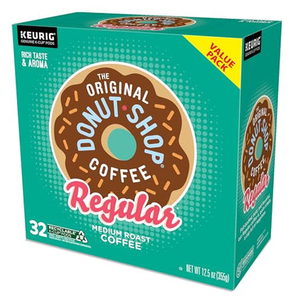 The Original Donut Shop Regular Keurig Single-Serve K-Cup Pods, Medium Roast Coffee, 72 Count