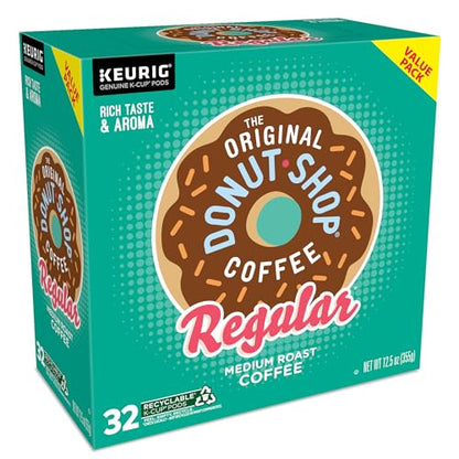 The Original Donut Shop Regular Keurig Single-Serve K-Cup Pods, Medium Roast Coffee, 72 Count