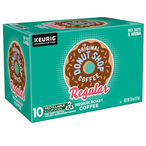 The Original Donut Shop Regular Keurig Single-Serve K-Cup Pods, Medium Roast Coffee, 72 Count
