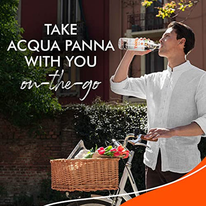 Acqua Panna Natural Spring Water, 33.8 Oz Plastic Bottles (12 Pack)