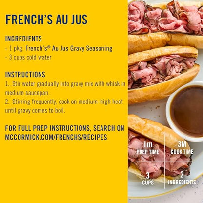 French's Brown Gravy Mix, 0.75 oz (Pack of 12)