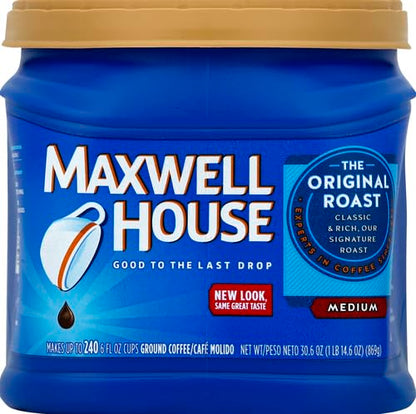 Maxwell House 27.5oz Ground Coffee Medium Original Roast