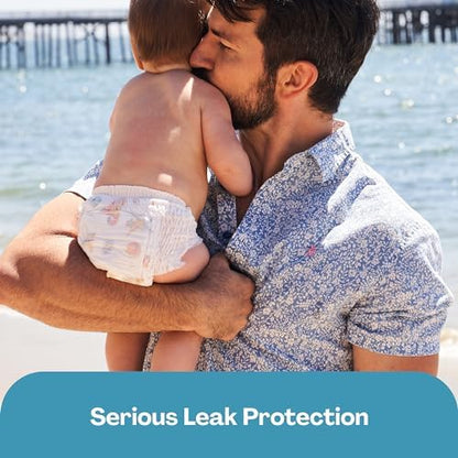 Hello Bello Premium Swim Diapers I Affordable and Eco-Friendly Disposable Swim Dipes for Babies and Kids I Size Medium