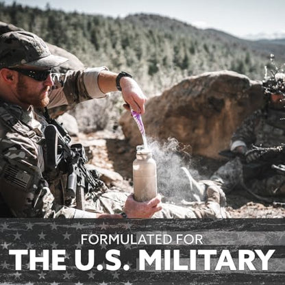 HOIST Electrolyte Drink Mix Powder Sticks – Rapid Rehydration, Military Hydration Formula – Peach Mango (12 Single-Serve Packs)