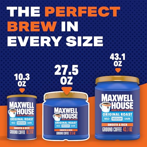 Maxwell House 27.5oz Ground Coffee Medium Original Roast