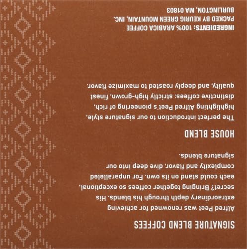 Peet's Coffee, Dark Roast Single Serve Coffee Pods - Major Dickason's Blend 75 Count (1 Box of 75 Pods)