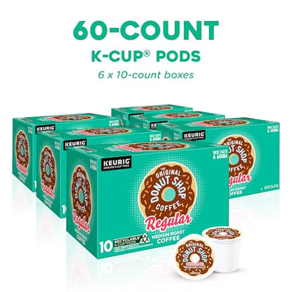 The Original Donut Shop Regular Keurig Single-Serve K-Cup Pods, Medium Roast Coffee, 72 Count