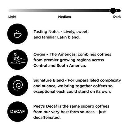 Peet's Coffee, Dark Roast Single Serve Coffee Pods - Major Dickason's Blend 75 Count (1 Box of 75 Pods)
