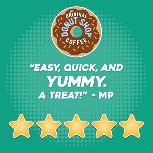 The Original Donut Shop Regular Keurig Single-Serve K-Cup Pods, Medium Roast Coffee, 72 Count